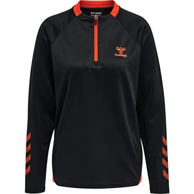 Image of hummel Women&#039;s Hmlgg12 Action Half Zip Sweat Woman Sweatshirt