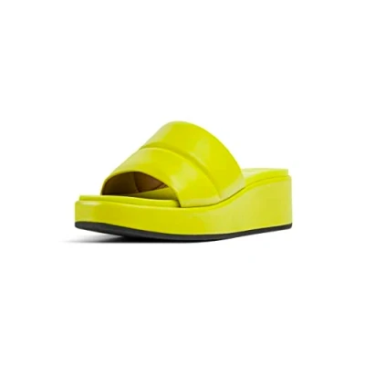Image of Camper Women&#039;s Misia K201507 Sandal, Green 001, 8 UK