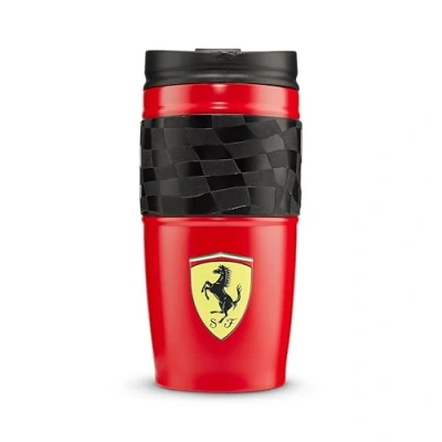 Image of Scuderia Ferrari Logo Thermal Mug, Red, Size: 500 ml