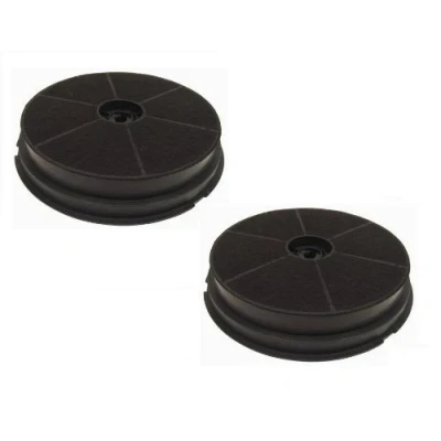Image of First4spares Carbon Charcoal Filters For B&amp;Q Cata Designair Cooke &amp; Lewis Cooker Extractor Hoods Pack of 2