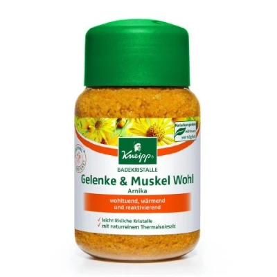 Image of Kneipp Bath Crystals, Joints and Muscle Well Being, Arnica, 1 Pack (1 x 500 g)