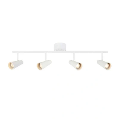 Image of Markslöjd Ceiling spotlight Crest, metal white, 4 bulb