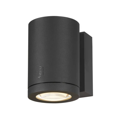 Image of SLV Enola Oculus Wall Lamp Single 3000/4000K Anthracite