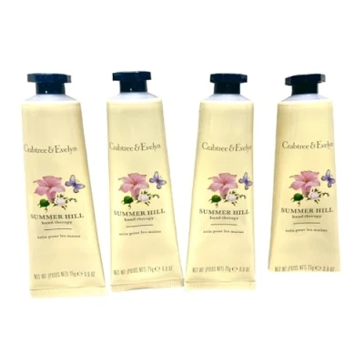 Image of Crabtree &amp; Evelyn Summer Hill Hand Therapy 25g each (Set of 4)