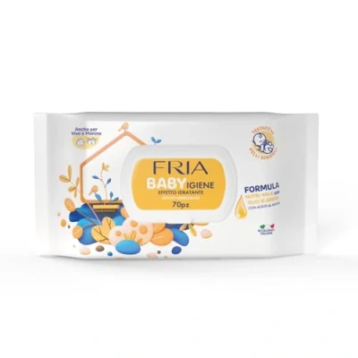 Image of Fria Baby Wipes x 72