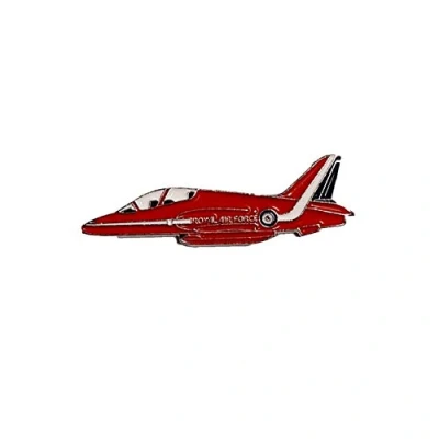 Image of Royal Air Force Red Arrows Hawk lapel pin badge