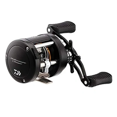 Image of Daiwa M CUTD250 Millionaire Classic Utd Casting Reel, 5.1: Gear Ratio, 24.50&quot; Retrieve Rate, 9 lb Max Drag, H/MH Action, Right Hand