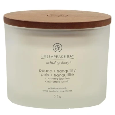 Image of Chesapeake Bay Candle 3 Wick Jar Peace &amp; Tranquility