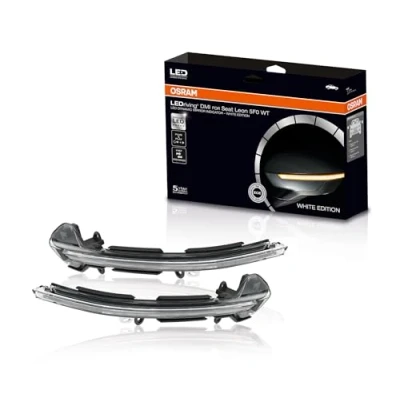 Image of OSRAM LEDDMI 5F0 WT S LEDriving Dynamic LED Mirror Indicator White Edition, Set of 2