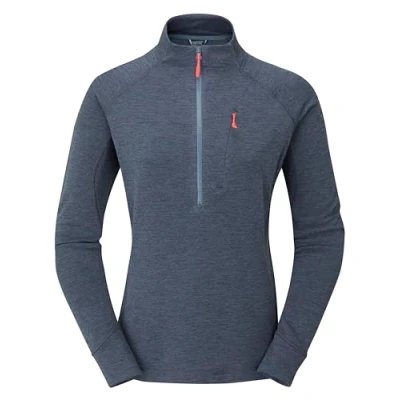 Image of Rab Women&#039;s Nexus Pull On Lightweight Fleece Jacket for Trekking &amp; Climbing Steel Medium