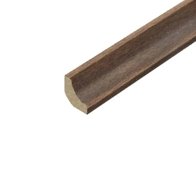 Image of eXtreme Laminate Scotia Beading 1.2m x 20 Lengths Floor Edging Strip Durable, Long Lasting, and Versatile Beading, Dark Walnut