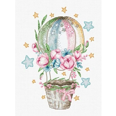 Image of Cross Stitch Kit Luca S Balloon, B7007
