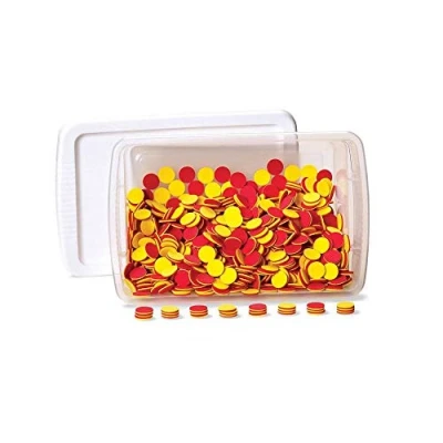 Image of ETA hand2mind Plastic Two Color Counters Class Kit, Set of 1,000