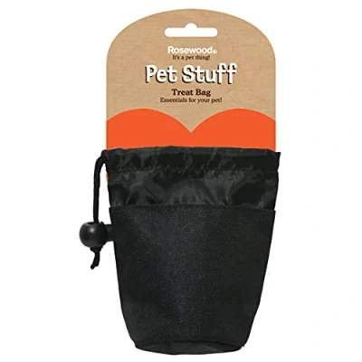 Image of Rosewood 28010 Pet Stuff Dog Treat Bags, Black