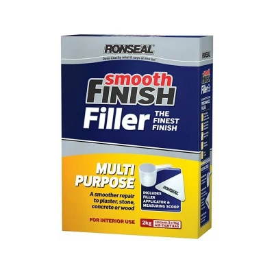 Image of Ronseal Smooth Finish Multipurpose Wall Powder Filler 2kg RSLMPPF2KG