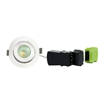 Image of Luceco Adjustable Element LED Dimmable Downlight, 8 Watts, 4000K Colour Temperature White