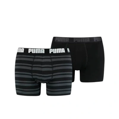 Image of PUMA Men&#039;s BOXER, Black, M (pack of 2)