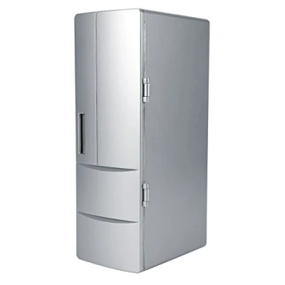 Image of Garosa Portable Mini USB Fridge Beverage Beer Drink Cans Cooler/Warmer Freezer Laptop PC Office Car Refrigerator