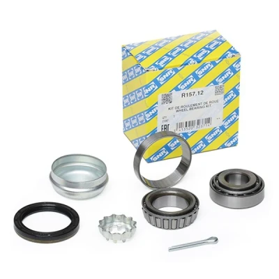 Image of 91052671008, 91053671004, 91053671008 Wheel bearing kit SNR R157.12 50mm AUDI: 80 B4 Avant, A4 B5 Saloon, VOLKSWAGEN: Caddy 1 Pickup
