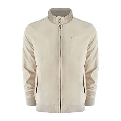 Image of Lambretta Mens Harrington Retro MOD Classic Jacket (as8, alpha, regular, Stone), 4XL