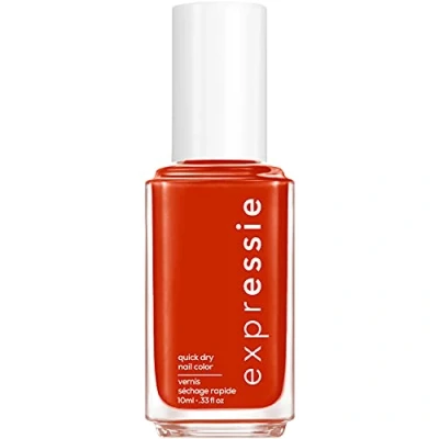 Image of Essie ExprEssie Quick Dry Formula, Red Coral Nail Polish 180 Bolt &amp; Be Bold