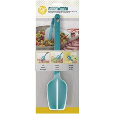Image of Wilton 02 0 0007 Versa Tools Mix and Mash Spatula, Nylon