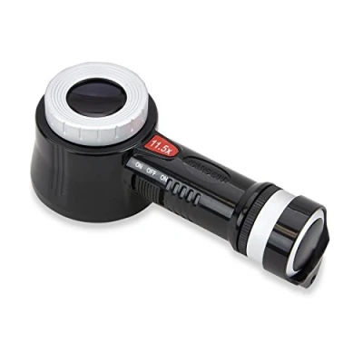 Image of Carson Optical Led/Uv Lighted Loupe Magnifying, Black, 11,5X