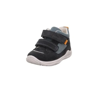 Image of Superfit Universe Baby shoes for kids, Size: 3.5/4K, Grau/blau Leather and textile