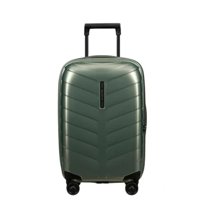 Image of Samsonite Attrix Spinner S, Expandable Carry On Luggage, 55 cm, 38/44 L, Green (Basil Green)