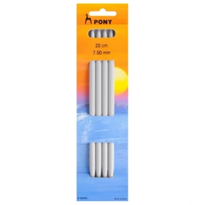 Image of Pony Double Ended Knitting Pins, Multi Colour, 7.5mm