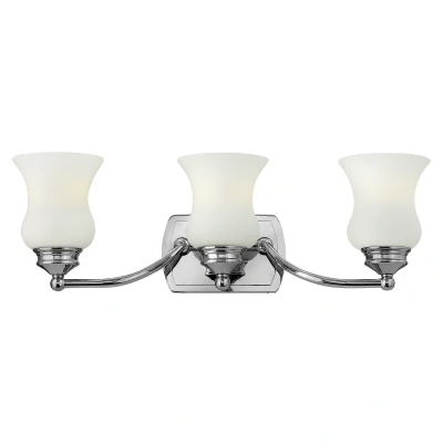 Image of Constance 3 Light Bathroom Over Mirror Wall Polished Chrome IP44, G9
