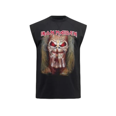 Image of JP 1880 Men&#039;s T Shirt, Bandshirt, ACDC, Halbarm, Schwarz, 4XL