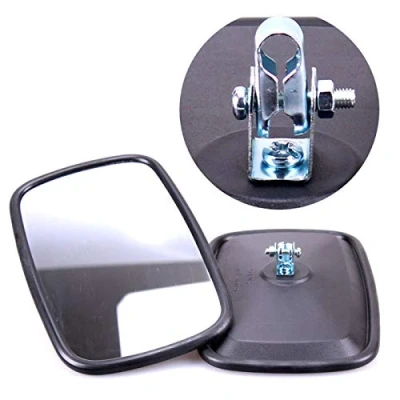 Image of Truck DUCK® 2 x Universal Rear View Mirrors 232 145 mm Exterior Mirror Side Set for Tractor Digger Caravan