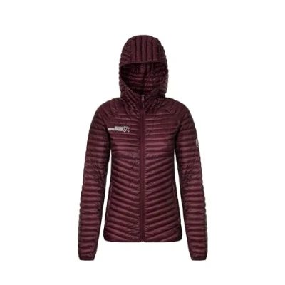 Image of Rock Experience REWJ06551 1013 SITKA HOODIE PADDED WOMAN Jacket Women&#039;s WINDSOR WINE XXL