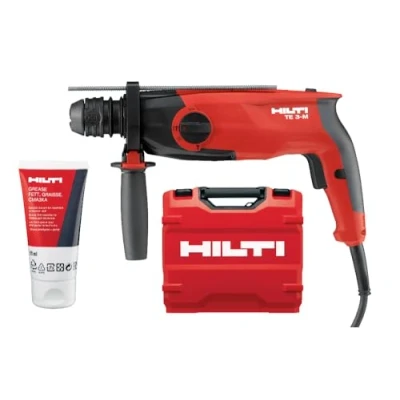 Image of Hilti TE 3 M 110V Mode SDS Plus Rotary Hammer, Corded Pistol Grip, Multi Purpose, Chipping Function, Weight: 3.1kg (2198251)