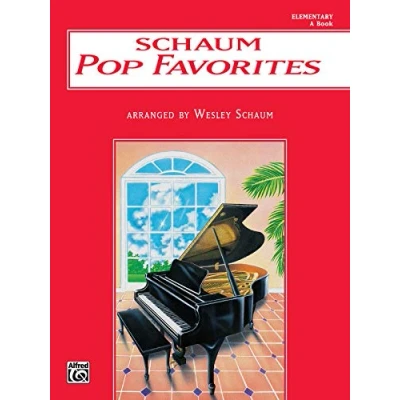 Image of Schaum Pop Favorites, A: The Red Book