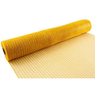 Image of Eleganza Deco Mesh Metallic 53cm x 9.1m Gold No.35, Synthetic Material, 8.5 53.5 cm
