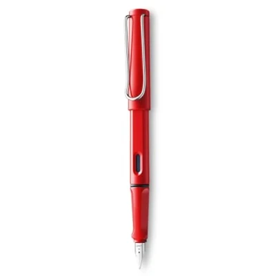 Image of Lamy Safari Fountain Pen Red Broad