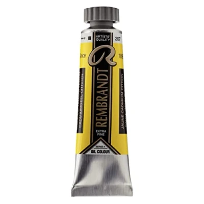 Image of Rembrandt Oil Colour Tube 15 ml Cadmium Yellow Lemon 207