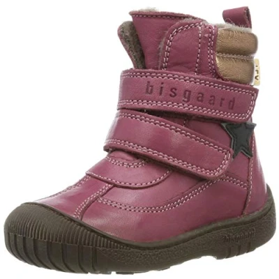 Image of Bisgaard Girls Elix Snow Boots, Pink (Pink 4002), 24 EU