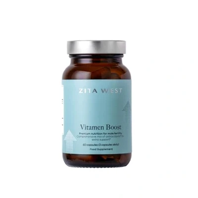 Image of Zita West Vitamen Boost Antioxidant Fertility Supplements for Men Supports Male Reproductive Health &amp; Vitality 60 Capsules (1 Month Supply)