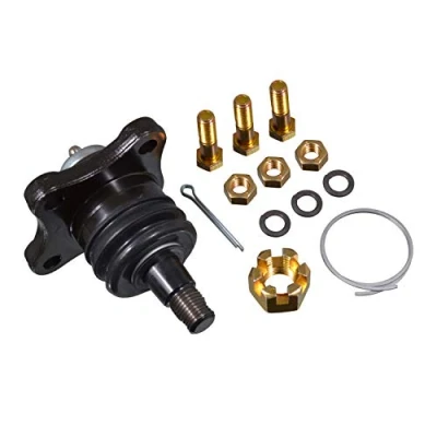 Image of MB860829, MB860830 Ball joint BLUE PRINT ADC48608 Upper, Front Axle Left, Right with crown nut for control arm MITSUBISHI: PAJERO 2