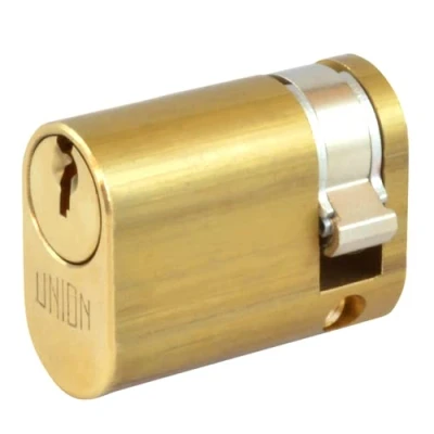 Image of UNION 2x8 Oval Half Cylinder To Suit 2332 Profile Nightlatches