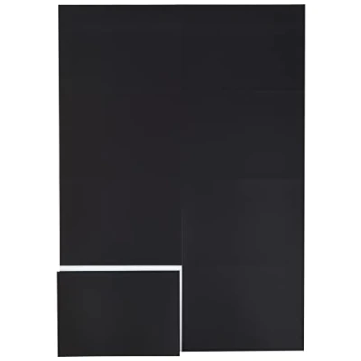 Image of MagFlex® A7 Self Adhesive Flexible Magnetic Rectangles for Creating Pictures, Artwork, Signs or Displays 105mm x 74mm 8 per A4 Sheet