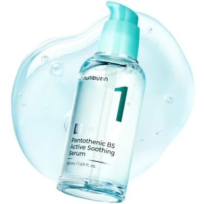 Image of numbuzin No.1 Pantothenic B5 Active Soothing Serum Lightweight Facial Serum, Excess Oil Control, Acne Soothing, Acid, Hydrating, Korean Skincare 1.69 fl oz