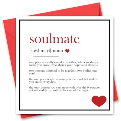 Image of Funny Valentine&#039;s Day Card for Him or Her Girlfriend, Boyfriend, Husband Wife Fiance Fiancee Thoughtful Romantic