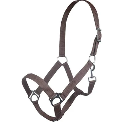 Image of Hkm 4057052242410 Headcollar Innsbruck 2100 Dark Brown Thoroughbred