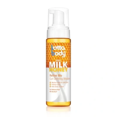 Image of Lotta body with Milk Honey Refine Me Curl Defining Mousse 7oz