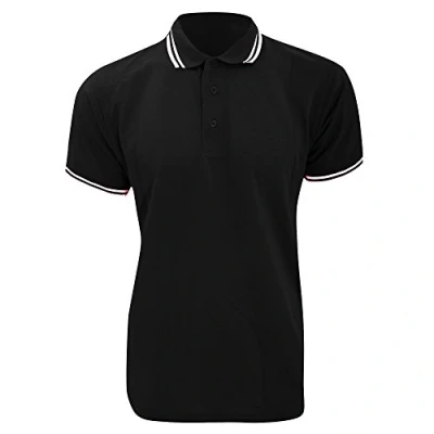 Image of Kustom Kit KK409 men&#039;s Polo shirt in Black