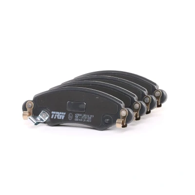 Image of 09212697, 1605976, 4704578, 4706748, 4706835 Brake pad set TRW COTEC GDB1420 incl. wear warning contact VAUXHALL: Agila Mk1